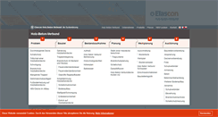 Desktop Screenshot of elascon.de